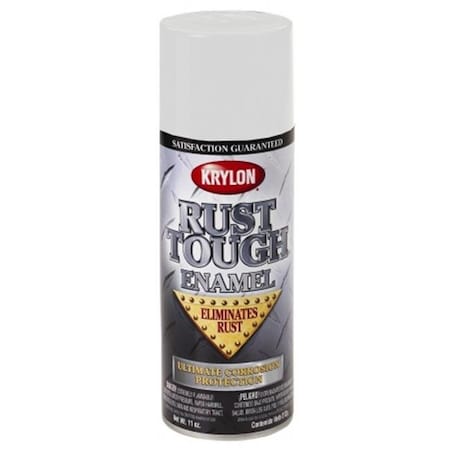 Krylon Krylon Division 9201 Semi Flat White Rust Tough Enamel Aerosol 9201